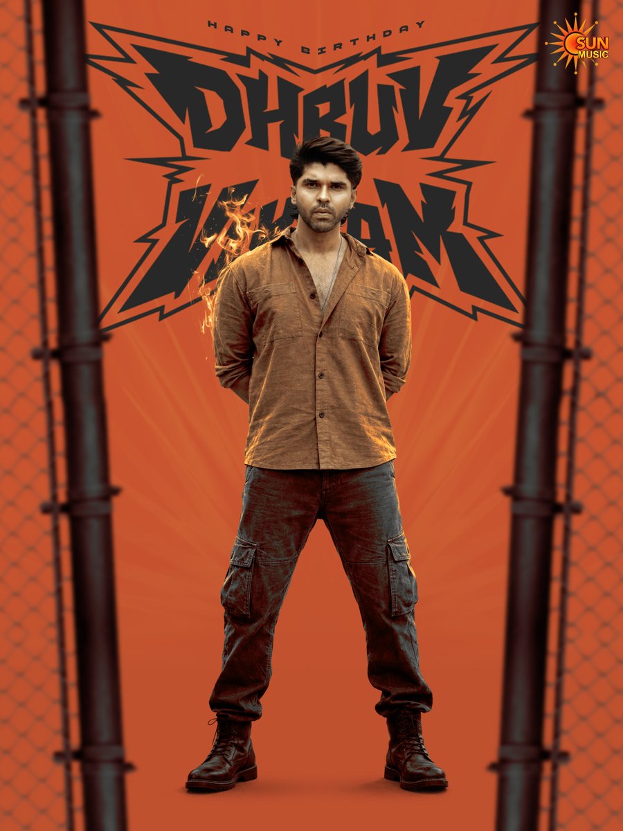 SunMusic's tweet photo. Happy Birthday to the effortlessly charming Dhruv Vikram ❤️‍🔥 Cheers to forever winning hearts! 🤌🏻🔥

#SunMusic #DhruvVikram #HBDDhruvVikram #HappyBirthadyDhruvVikram https://t.co/YTyhDbqiqn