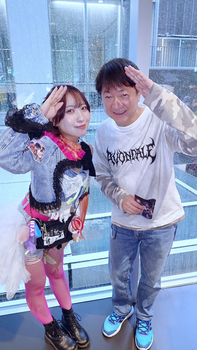 DA_MAE_WACK's tweet photo. TaneさんKIRA:MINAのお色気担当と勝手に思ってましたが、お姉さん味は実際にお会いしてもありました✨

AKBにもいそうな感じ😽

#Tane 
#KIRAMINA 
#バッドニーパーティー2026秋 https://t.co/ocH64VHKgs
