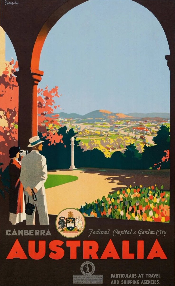 AUSNIAN's tweet photo. 4 tourism posters for Canberra, Australia 🇦🇺

When it had not yet grown to be a hideous embarrassment. https://t.co/3sNb9NLQMV