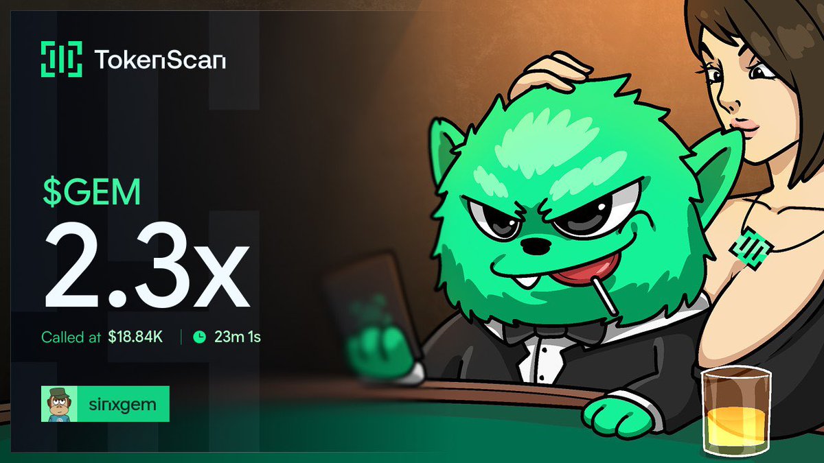Sinxgem's tweet photo. 2x gain on my call on $GEM
CA
V9cQjwNbwyMJPaSaxZt1X3HKz1Xepbv9MEJpKE2pump https://t.co/5ZJiCmskro