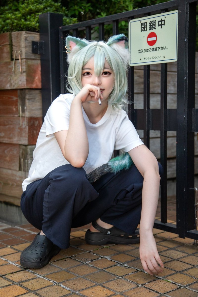 okanonphoto's tweet photo. 2026.09.22｜acosta!池袋

ヤニねこ／佐藤ヤニ子

Model：@usamifuuko 

撮影させていただきありがとうございました📸

#アコスタ
#アコスタ池袋
#ヤニねこ
#cosplay https://t.co/NptMYUAEr5