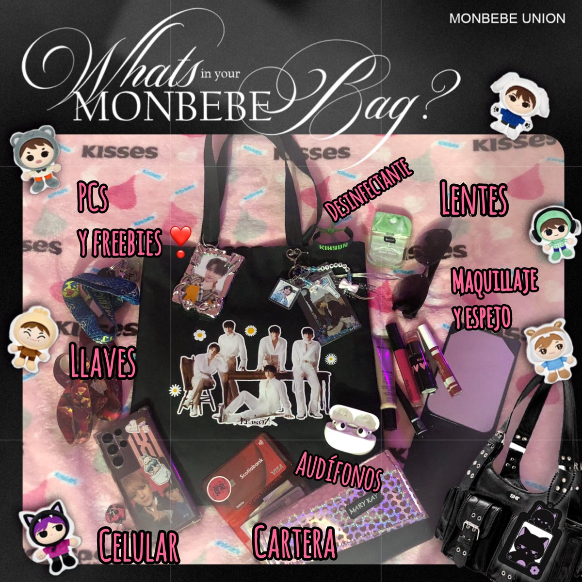 Susaan_md's tweet photo. @514Project #WhatsInYourMonbebeBag
Susana ⚡️Electric Phase Team
#MONSTAX #몬스타엑스 #MAGIC #ThePhase #MONBEBE #몬베베 #MonbebeDay @OfficialMONSTAX @AgenteMonwenee @streamkilla514 https://t.co/ntsJVGj8Kp