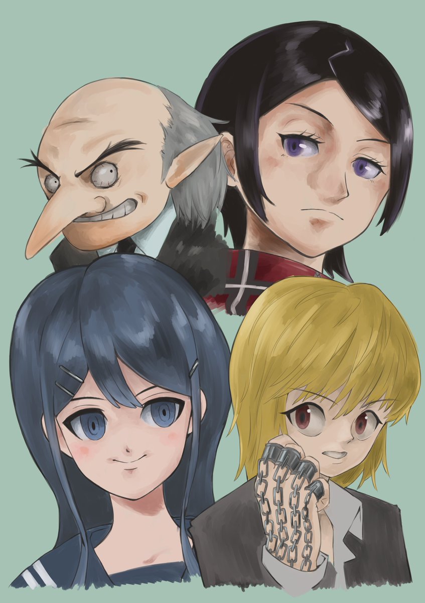 Ryoya_star's tweet photo. シルバーウィークに（横目に）見ていたもろもろの作品でラクガキ。 https://t.co/OCLIiejilQ