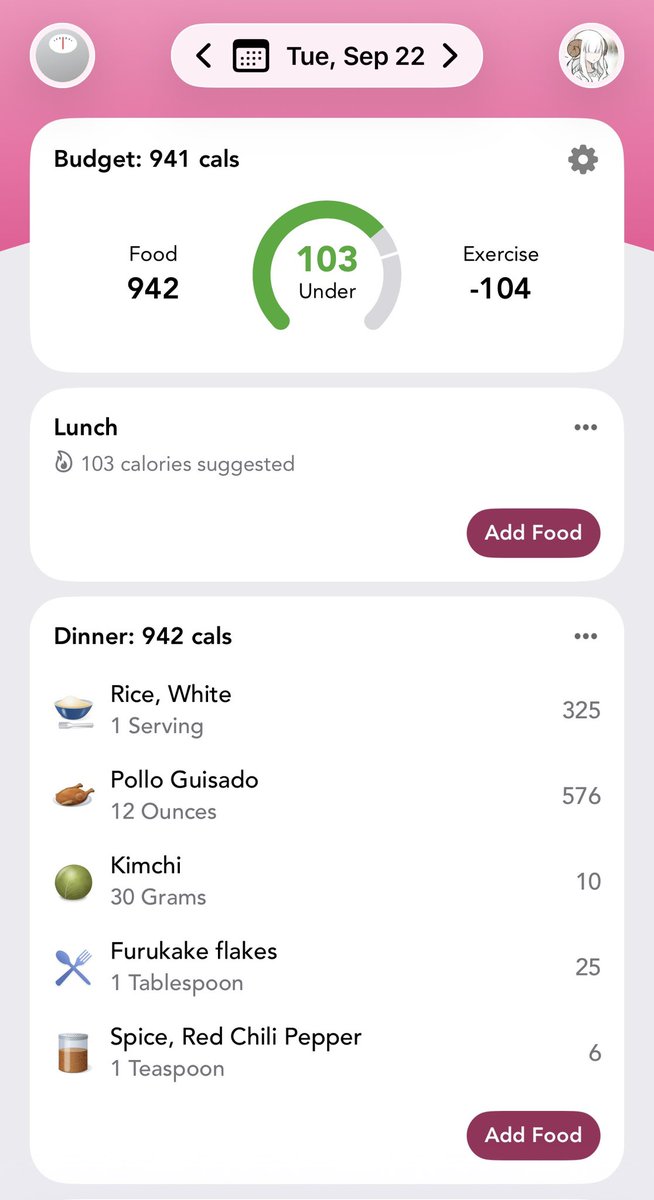 Lambysdiary's tweet photo. 09-22-2026= 942 cals
-> pollo guisado. Yom, homemade !! https://t.co/ltvulpIPJL