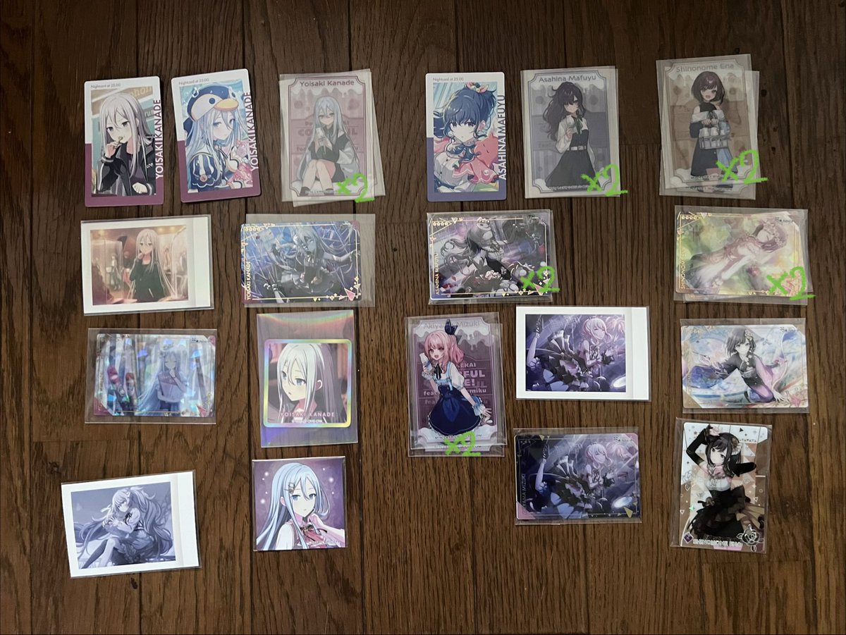 Perimaru_075's tweet photo. グッズ整理のためお譲りします

譲(写真のもの
求(定価＋送料 (PayPayorメルカリ)

ピン留めとALTの確認お願いします
 
 #プロセカグッズ買取 
 #プロセカグッズ交換 
 #プロセカ https://t.co/uiDrlLH0Qj