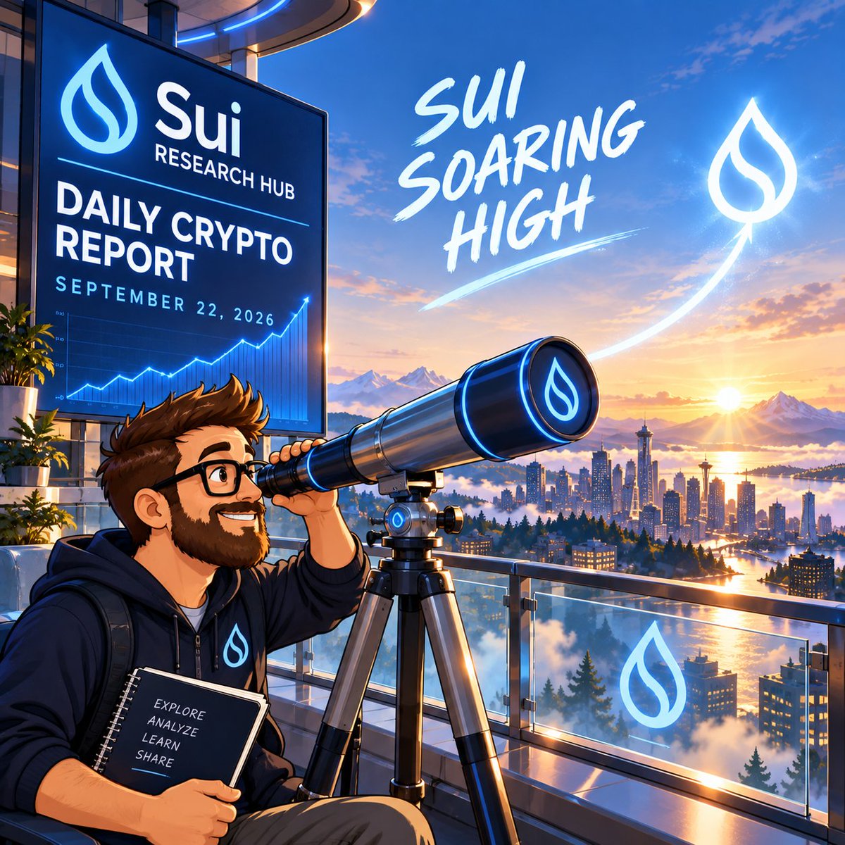 ProfessorSui's tweet photo. SUI DAILY MACRO REPORT — SEPTEMBER 22, 2026

1. Top Developments

Crypto is consolidating after Monday's sharp rebound as markets balance strong ETF demand against a difficult macro backdrop.

BTC remains in the mid-$80Ks while ETH trades near $2.7K. U.S. spot BTC ETFs recorded nearly $1B of inflows Monday, while equities remain mixed.

Oil and Middle East tensions remain important macro variables, with markets also watching Treasury yields, inflation expectations and the Fed's path.

2. Market Snapshot

BTC: ~$85.6K
ETH: ~$2.7K
SUI: ~$1.03
DEEP: ~$0.01995
WAL: ~$0.035
LOFI: ~$0.004

SUI remains one of the stronger large-cap ecosystem assets following its move back above $1, with substantial trading activity accompanying the recovery.

3. Sui Ecosystem Focus

Sui is back above $1, but the more interesting story is what's developing underneath the token.

Infrastructure, liquidity and new application launches continue to expand across the ecosystem.

One development worth watching is ViceFun's new pair expansion.

Five new pairs are now available for trading through its launch platform:

$WAL • $NS • $DEEP • $SCA • $BLUE

That connects new launches directly with established Sui assets spanning storage, liquidity, DeFi and trading.

The meme side remains part of the platform as well, with $LOFI, $AXOL and $MANIFEST among the assets highlighted by ViceFun.

The broader concept is notable: new projects can launch against established Sui assets and immediately connect with existing communities and liquidity.

That creates a bridge between memes, DeFi, utility and new launches rather than treating them as separate parts of the ecosystem.

@suinetwork
@emanabio

4. Project Watch

$DEEP — DeepBook
~$0.01995. DEEP continues to participate in the broader Sui recovery while DeepBook remains an important liquidity component of the ecosystem.

@deepbookonsui

$WAL — Walrus
~$0.035. WAL is moving alongside the broader Sui ecosystem and is now also one of ViceFun's newly added trading pairs.

@walrusprotocol

$LOFI — LOFI
~$0.004. LOFI remains higher on the week despite today's consolidation and continues to represent the culture/community side of the Sui ecosystem.

@lofitheyeti

ViceFun
The new pair additions are the key update today:

$WAL • $NS • $DEEP • $SCA • $BLUE

ViceFun is also highlighting $LOFI • $AXOL • $MANIFEST, alongside SUI pairs, RWA functionality, bridging, distributions, claimable assets and locked LP.

@ViceFun

5. What's Next

The key question is whether SUI can establish itself above $1 and whether ecosystem activity follows the price move.

Watch:

→ SUI trading volume
→ DEEP liquidity
→ WAL follow-through
→ LOFI activity
→ ViceFun's expanding pair ecosystem
→ New launches connecting into established Sui assets

6. Risks

The macro backdrop remains fragile.

Elevated oil prices, geopolitical uncertainty, high Treasury yields and changing Fed expectations can continue to influence broader risk appetite.

Within crypto, the recent rebound also needs sustained spot demand and ecosystem activity to validate the move.

7. Sources

@suinetwork
@lofitheyeti
@deepbookonsui
@walrusprotocol
@suinsdapp
@emanabio
@ViceFun
@bluefinapp
@Scallop_io
@eyezenhour

CoinGecko
Reuters
MarketWatch
WSJ
Sui Foundation

$SUI $DEEP $LOFI $WAL $VICEFUN