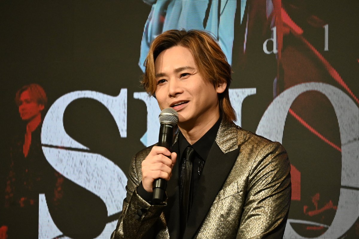 encountofficial's tweet photo. 堂本光一『SHOCK』思い出振り返る全国ツアー発表

豪華キャストと“同窓会”のような空間へ「階段落ちはやりません」
https://t.co/9Z5TsryBjB

#堂本光一 #DOMOTO #EndlessSHOCK https://t.co/WLFaV7qMpK