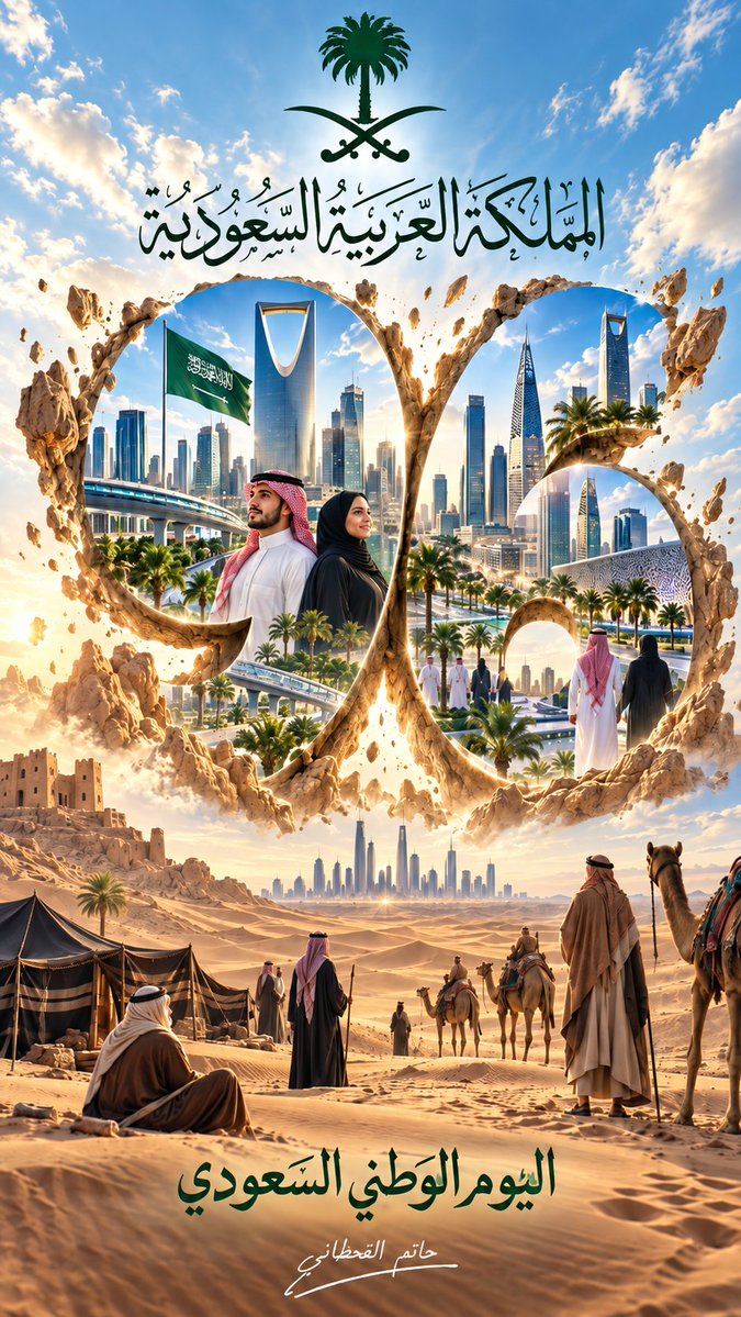 hatemnaji's tweet photo. اليوم الوطني السعودي 🇸🇦
كل عام ووطننا وشعبنا وحكامنا بخير وسلام ✨️
#اليوم_الوطني_السعودي_٩٦ https://t.co/Mc3T6Gq1vW