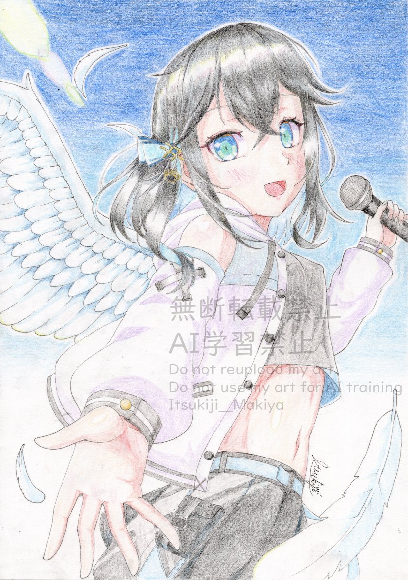 ITSUKIJI_SODA's tweet photo. #5連休は掘り出し作家大収穫祭

色鉛筆で主に合成音声のイラスト描いてます https://t.co/DJuP5H7T8s