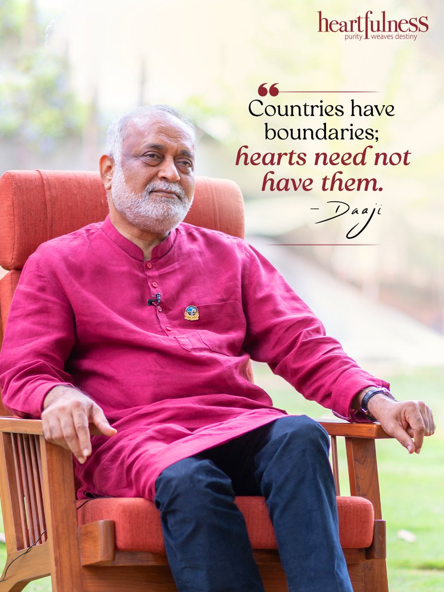 kamleshdaaji's tweet photo. A heart-led life reminds us that our deepest connections are built on compassion, understanding, and shared humanity.

#Heartfulness #Daaji https://t.co/UCDycKMcHe