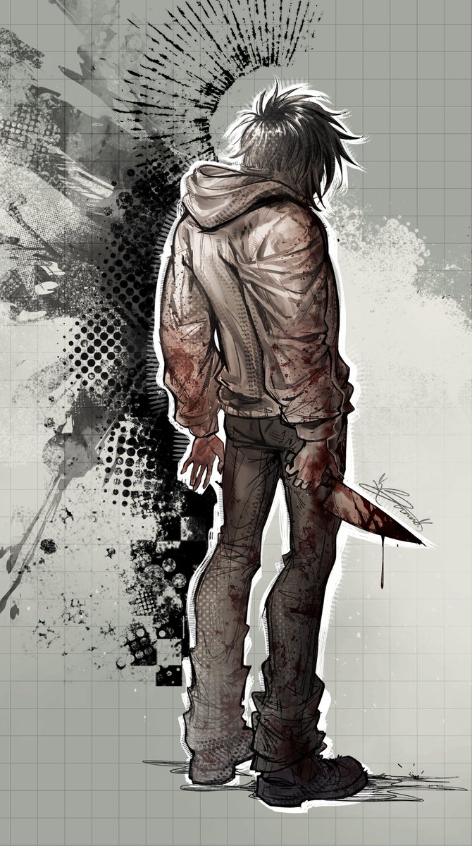 Little_Bunno's tweet photo. 🖤🤍
#jeffthekiller #creepypasta #Bunnoart https://t.co/kwMg5l96mj