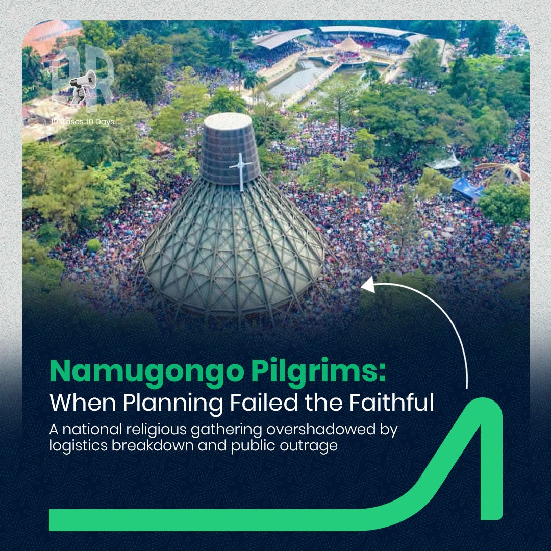Node_Group's tweet photo. What happens when planning fails the faithful?

The Martyrs’ Day pilgrimage to Namugongo is a cornerstone of faith and national unity. But in 2023, viral footage of elderly pilgrims collapsing under severe heat and a lack of basic welfare support shifted the conversation from celebration to public outcry. It served as a stark reminder: In crisis communications, operational readiness must match brand promises.  

#NodeAt10 #TransformingWhatIsNext
