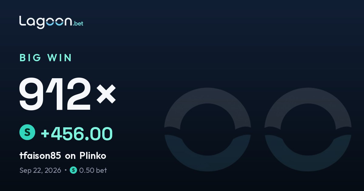 LagoonBet's tweet photo. 👀Turning a 5 SC bonus into over 400... Not bad Tfaison85! https://t.co/cZ1agUesVo