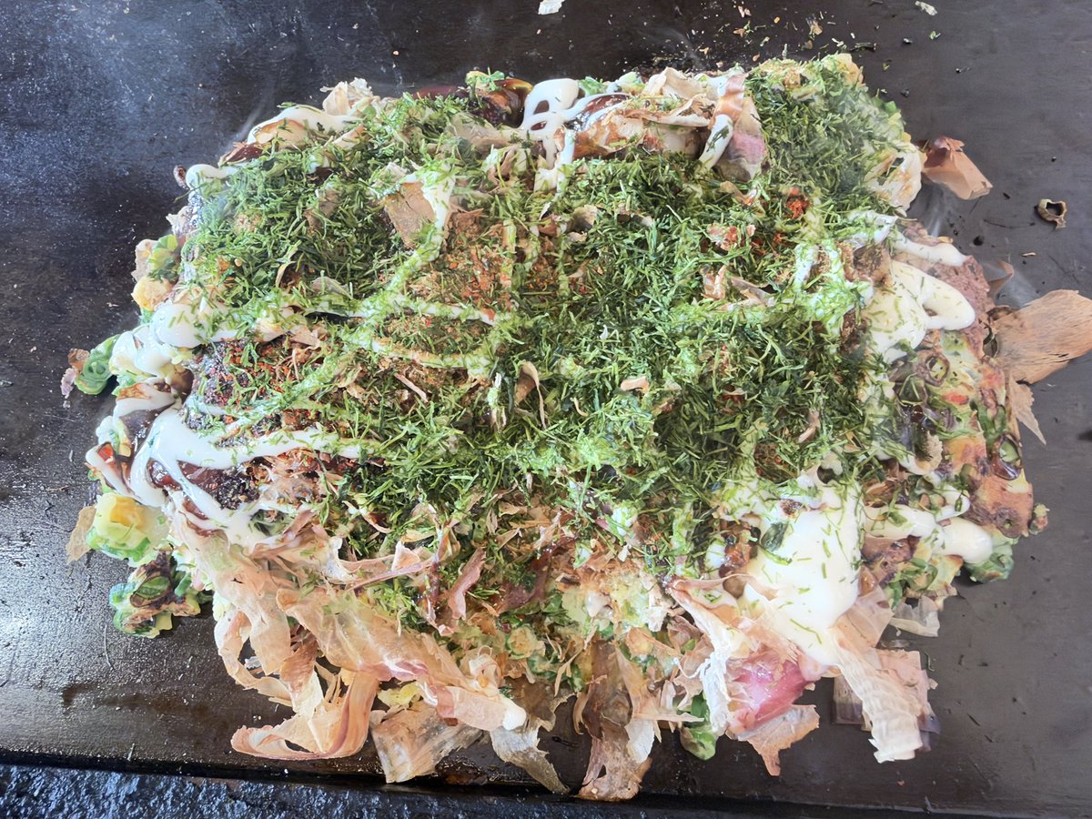 kitashizuo1's tweet photo. 東広島市で、ネギ焼きをおかずにご飯大を食う https://t.co/ob8k5sxOXV