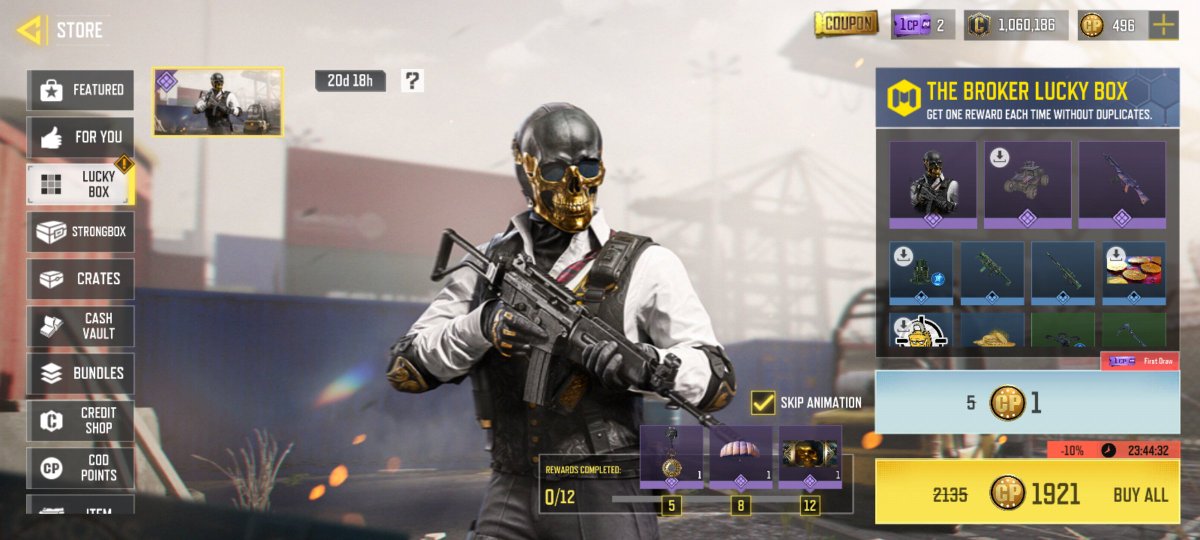 origaries's tweet photo. New Feature Added to Lucky Box!
You can now purchase all the items at once instead of buying them one at a time. It now works more like a bundle!
#LuckyBox #CODM #CODMobile #ArieStyle https://t.co/msgxmfe4T3