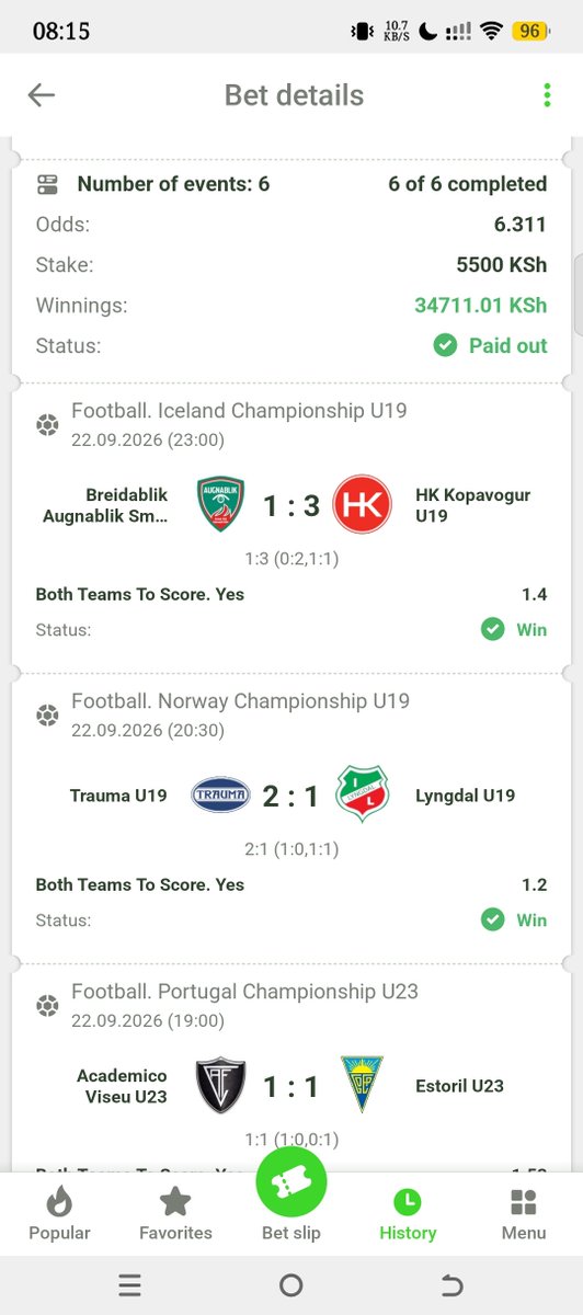 AgnStevo001's tweet photo. #FanSport 🚩

BOOM! 🎉🥳 CONGRATULATIONS - WE DID IT! ✅💰

Our Both Teams To Score slip has delivered!

Get ready, the next winning slip is dropping shortly! If you haven't joined yet, this is the time. Create your FanSport account, fund it and get ready to win with us.

Create account here 👇
https://t.co/ZN4LzTRmJ4

Promo Code: AGN

FanSport allows BIG WINS!