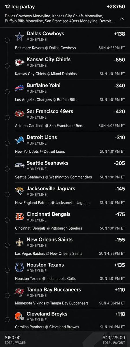 JudgmentParlays's tweet photo. Let’s check on this 
@Playbook https://t.co/hxSccff4vF