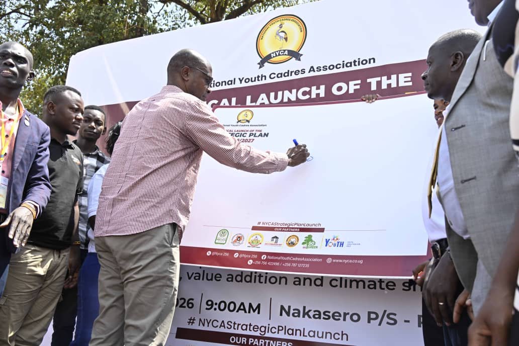 MpKazo2026's tweet photo. The special presidential advisor on political affairs launching @Nyca2562 strategic plan 2026-27,
The plan looks us advancing tenfold strategy and economic development. @TodwongR @KagutaMuseveni https://t.co/YIKkEwCiBy