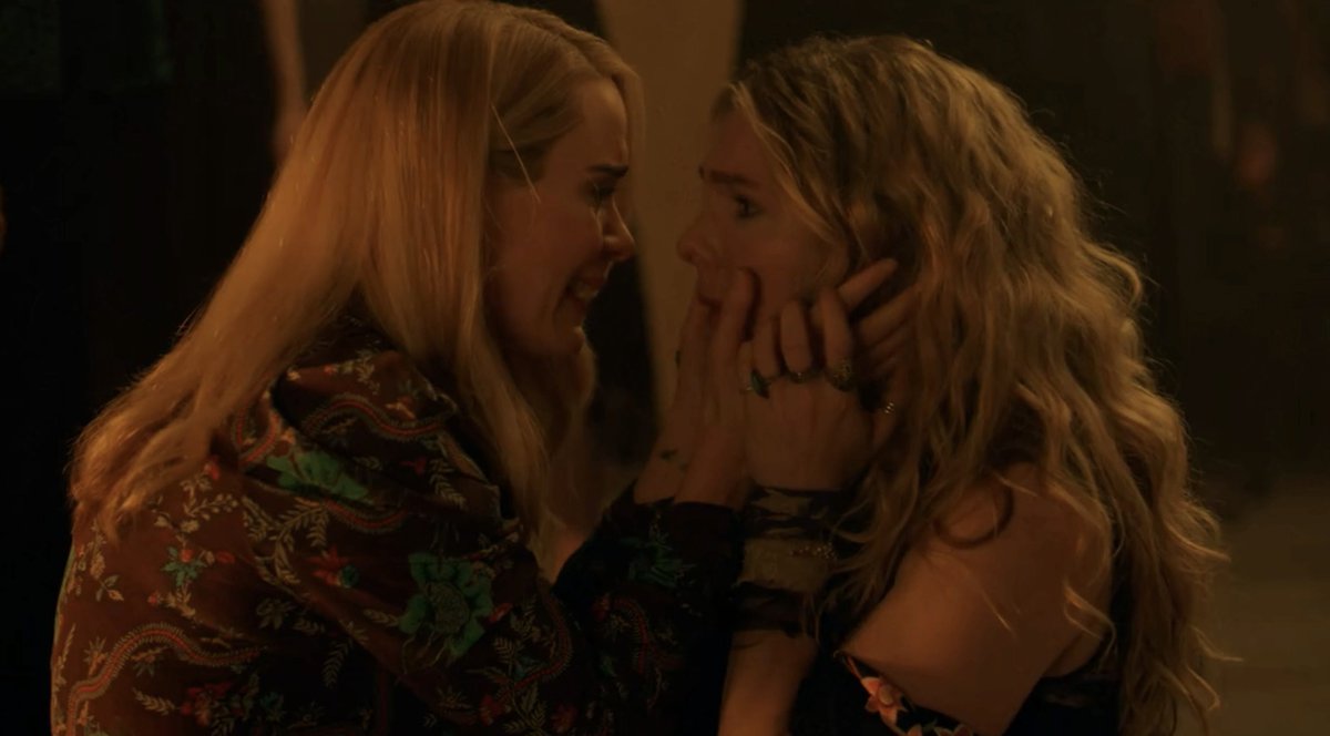 dykellisto's tweet photo. the way misty holds onto cordelia's hands as cordelia is holding her face like the romance of all time https://t.co/RpRpe4lCH3