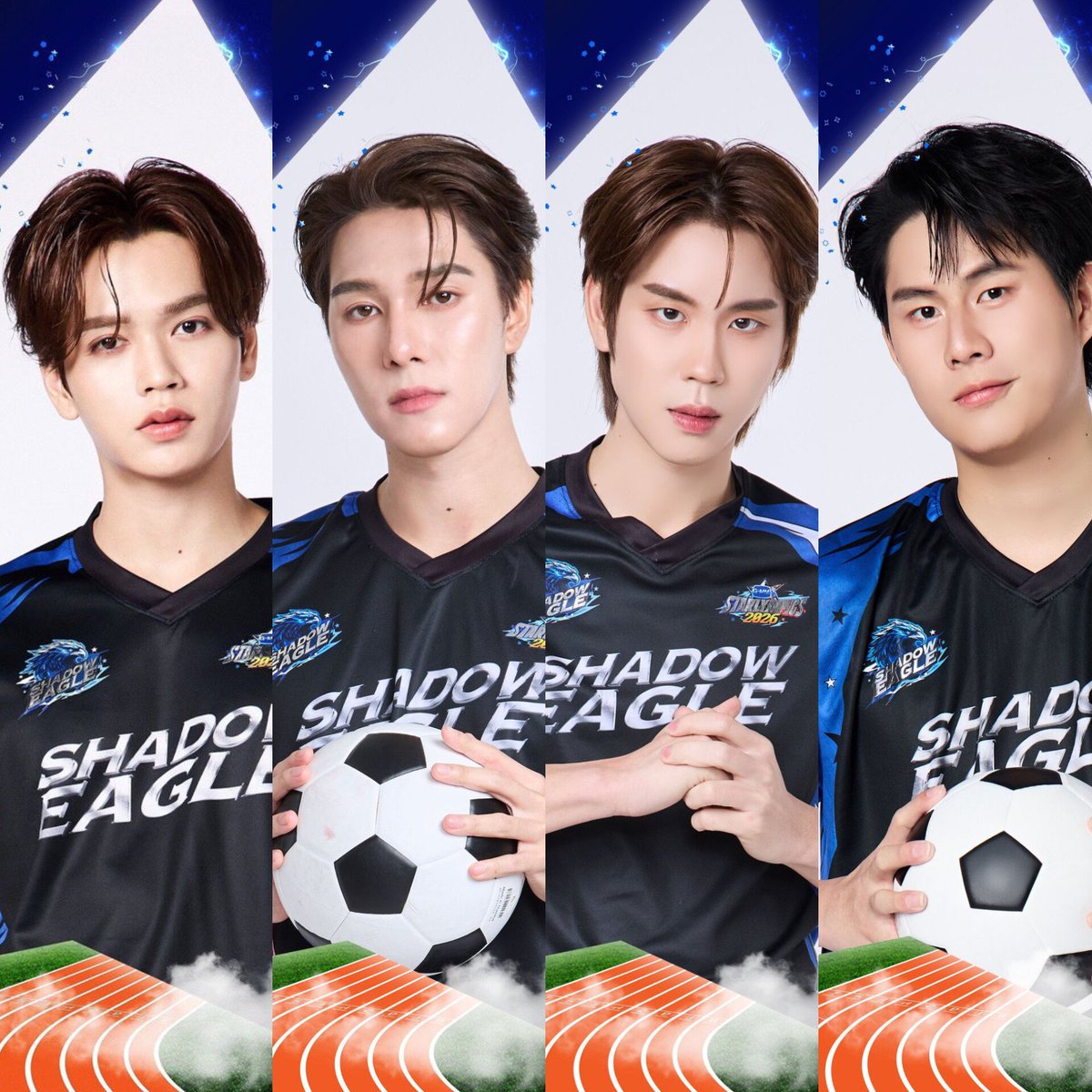 nhmoe24's tweet photo. 𝑫𝑨��𝑮𝑬𝑹𝑶𝑼𝑺 𝑮𝑨𝑵𝑮𝑺 members are debuting under GMMTV soon 😎

Markji ~Leader • Visual • Vocal
Nani ~ Main Dancer • Rapper
Prem ~ Main Vocal • Lead Dancer
Winny ~ Maknae • Lead Vocal

#พวกพี่อันตราย #รักษาหัวใจน้องๆไว้ให้ดี #แก๊งอันตรายย https://t.co/4GkEpBSK3m