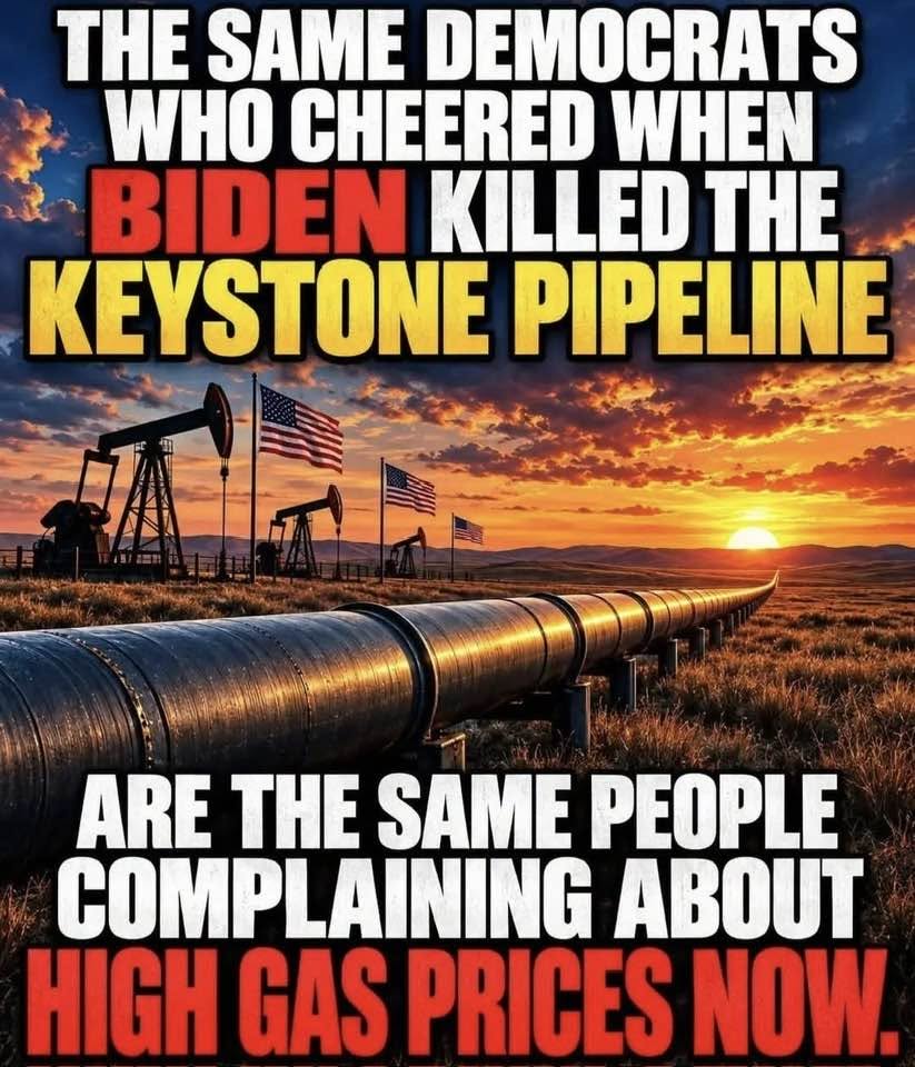 wdunlap's tweet photo. Your thought for today...
Democrats hated Fossil Fuels - Now they Love them. 
What happened... just more Trump Hate? https://t.co/vFKDncTYc6