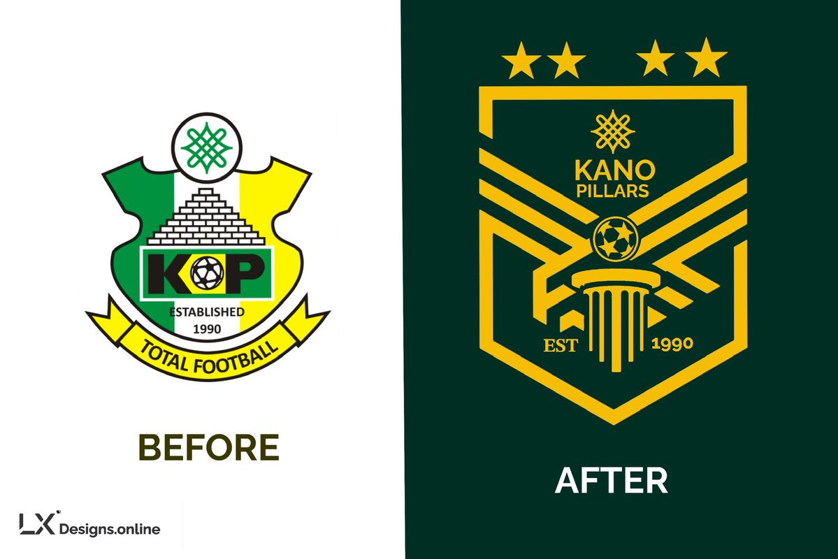 lexis578's tweet photo. #Day2 of redesigning &amp; rebranding NPFL club logos. Todays redesign… @pillarsfc  @NigeriaPFL https://t.co/7Cs3yk0tmR
