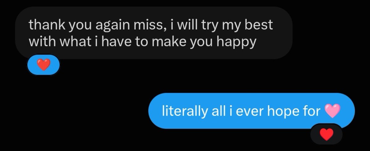 foreverchesa's tweet photo. i normally don't post small coffee sends but i find this interaction cute. 

i have always made it clear that i respect boundaries. if coffee is the only thing you can afford, that's already better than just lurking. 

dommes love an upfront and respectful sub. i sure do <3 https://t.co/HjIHan3qyZ