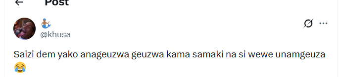 Chelaa_03's tweet photo. saa hii ni wako pia anageuzwa https://t.co/tzgJBdaqzp