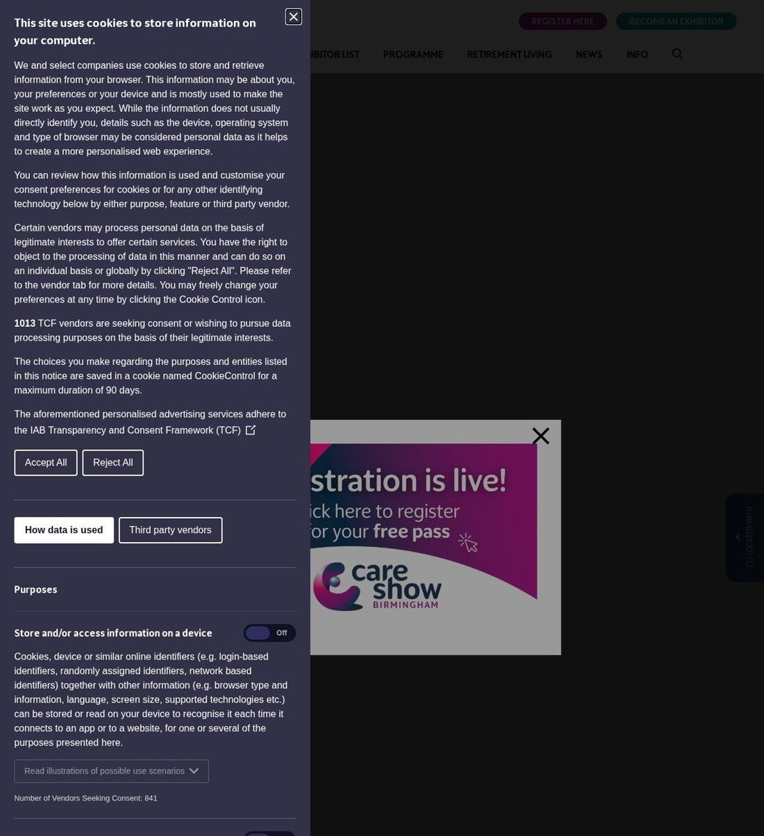 cme_gallery's tweet photo. Care Show Birmingham 2026
7 Oct 2026 β 8 Oct 2026 Β· Birmingham
https://t.co/ZH0iRdh023
#CareShow2026 #CME #HealthcareManagement #Birmingham #HealthcareLeadership #MedEd #SocialCare #CareHomes #DomiciliaryCare #CQC #DementiaCare #Workforce #NEC #CareTechnology #NursingHomes https://t.co/dahgVvMQ4b