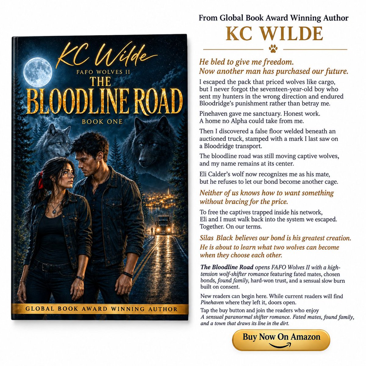 jenniferrb017's tweet photo. Some bonds are chosen.
Some are forced.
Eli and his mate are determined to make theirs on their own terms.
https://t.co/HahzmvYiRa
#ParanormalRomance #ShifterRomance #FatedMates #WolfRomance #KCWilde
@richellepublish https://t.co/Xm188vDRF3