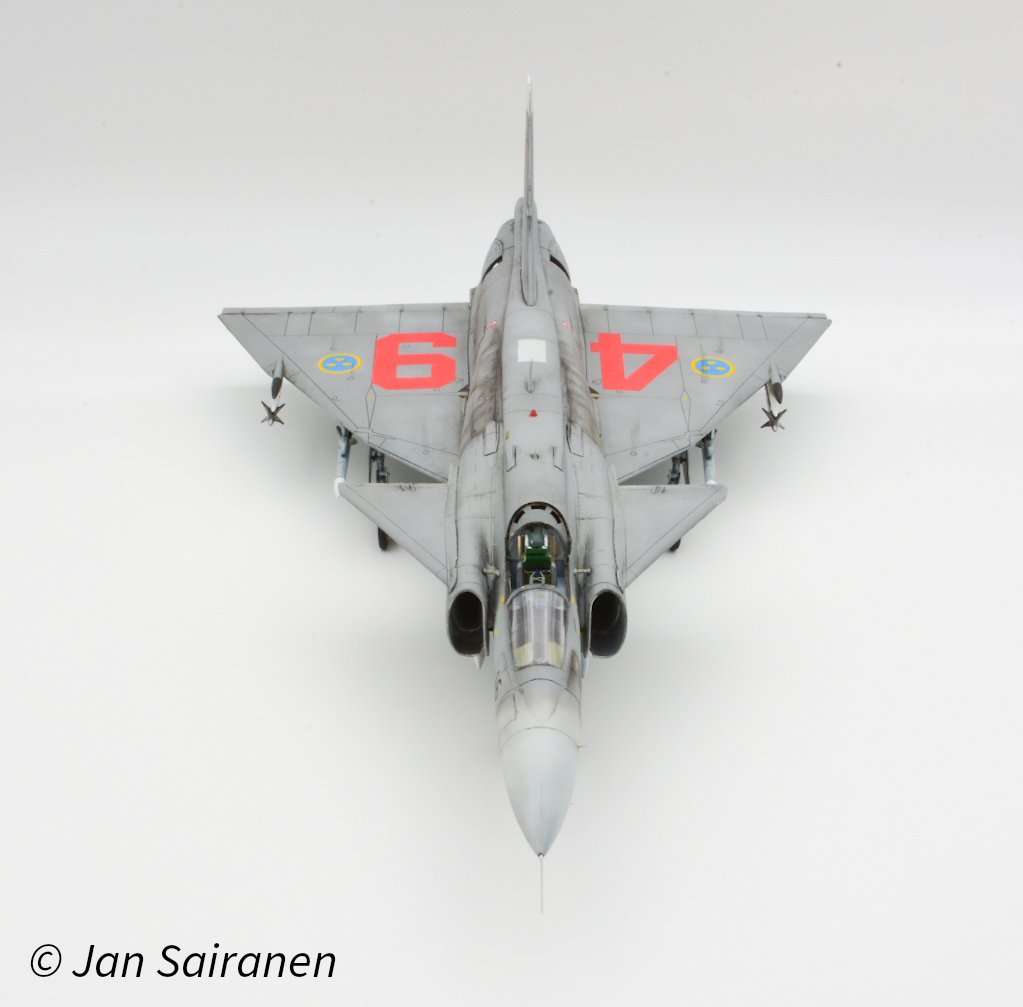 SairanenJan's tweet photo. JA37Di Viggen, Tarangus 1/48 https://t.co/kod9hM4mBI