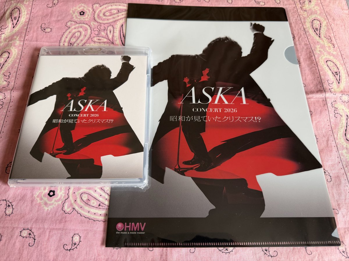 yucky_ca's tweet photo. 届きました🎵
映画は観に行けなかったので心待ちにしていました😍
ライブ音源のCD付きで本当に本当に嬉しいし有難い🫶

#ASKA
#昭和が見ていたクリスマス https://t.co/Z9DaxwGuNJ