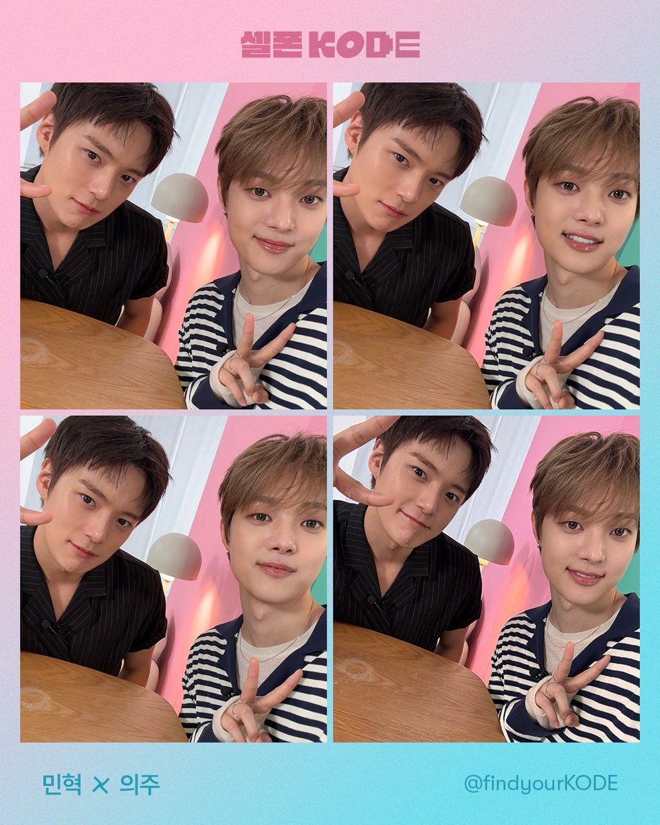 findyourKODE's tweet photo. 오억 주고 봐도 다시 보고 싶은 
민혁&amp;의주의 셀폰 KODE 입니다. . .  ૮( ◉ ⤚ ◉ )ა 🩵🧡

[민혁&amp;의주 편] 보러가기 
👉https://t.co/FIhJBPrYlw

#민혁 #MINHYUK 
#몬스타엑스 #MONSTAX #MAGIC
#의주 #EJ
#앤팀 #andTEAM #MarkonMe
#셀폰코드 #코드 #KODE @OfficialMONSTAX @andTEAMofficial https://t.co/9PNo9oqhJl