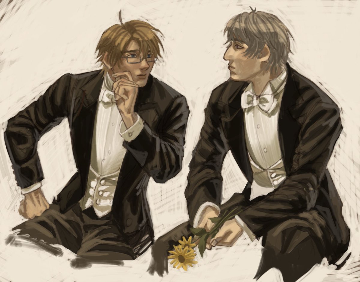 monstraex_'s tweet photo. super old jc leyendecker study it’s unfinished but whatev 
#rusame #hetalia #ヘタリア #alfredfjones https://t.co/4lVzgy6zns