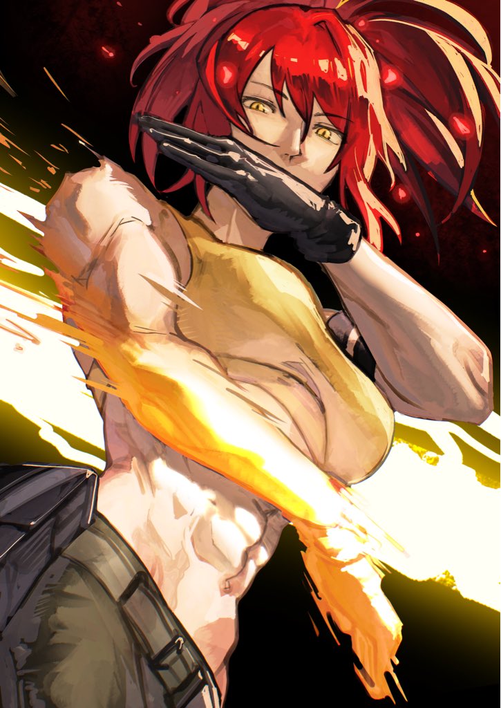 syachiiro's tweet photo. knife hands. https://t.co/d6PmLDcYGE