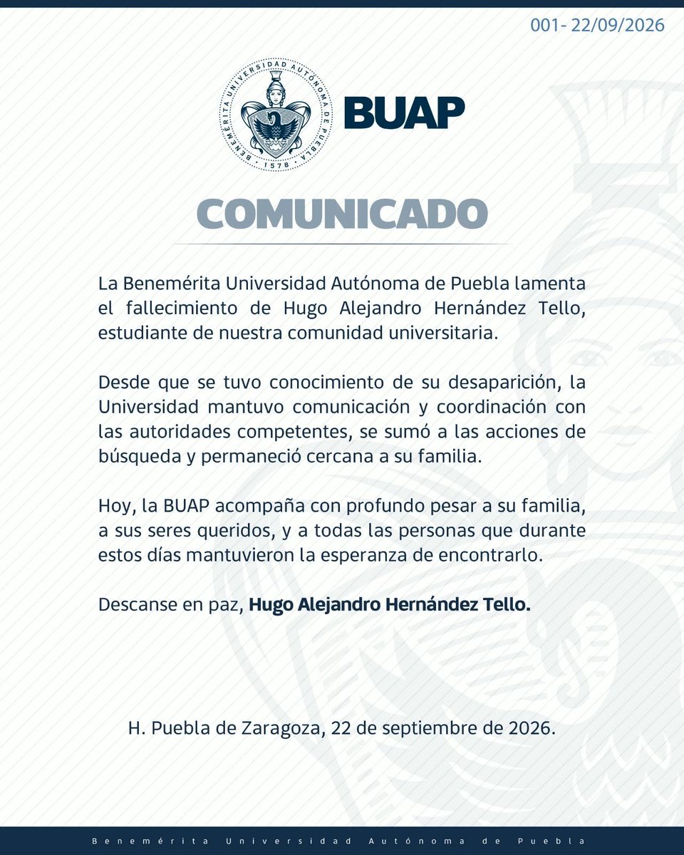 BUAPoficial's tweet photo. https://t.co/BeEoiaMqg5