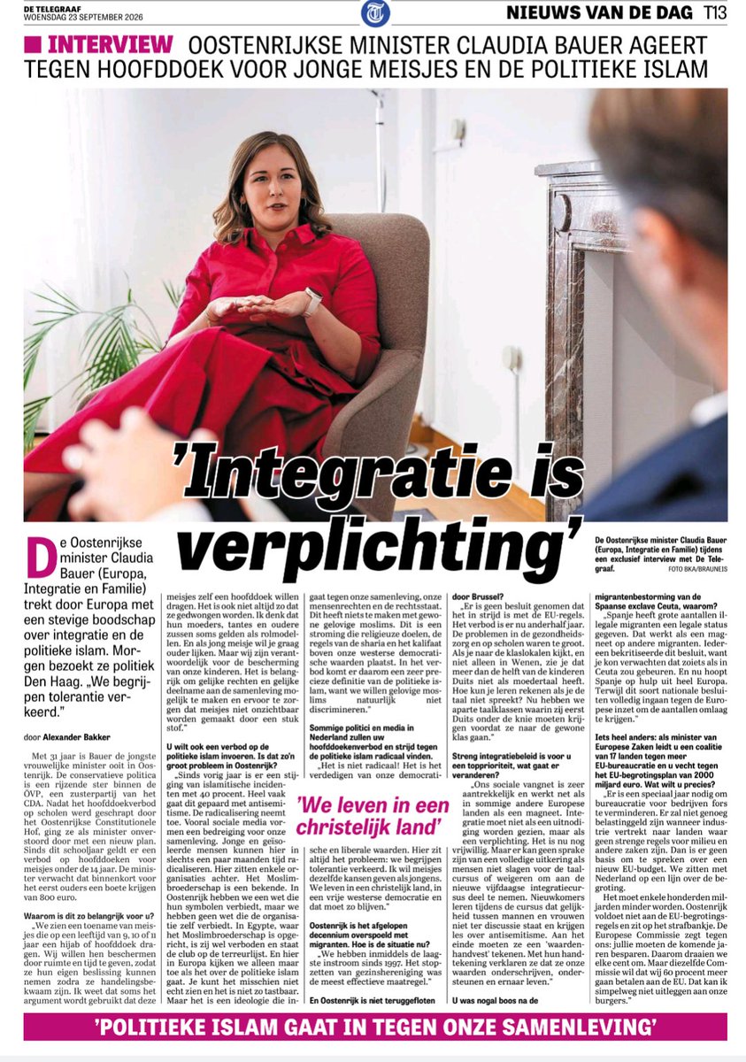 rkemp59's tweet photo. Het kan wel.... in Oostenrijk 

Een hoofddoekverbod voor meisjes onder 14. Een verbod op de politieke islam. Familiehereniging aan banden en inmiddels de laagste instroom sinds 1997 🎯

Wat een verschil met Nederland 👇😒 https://t.co/E5rukPkagU