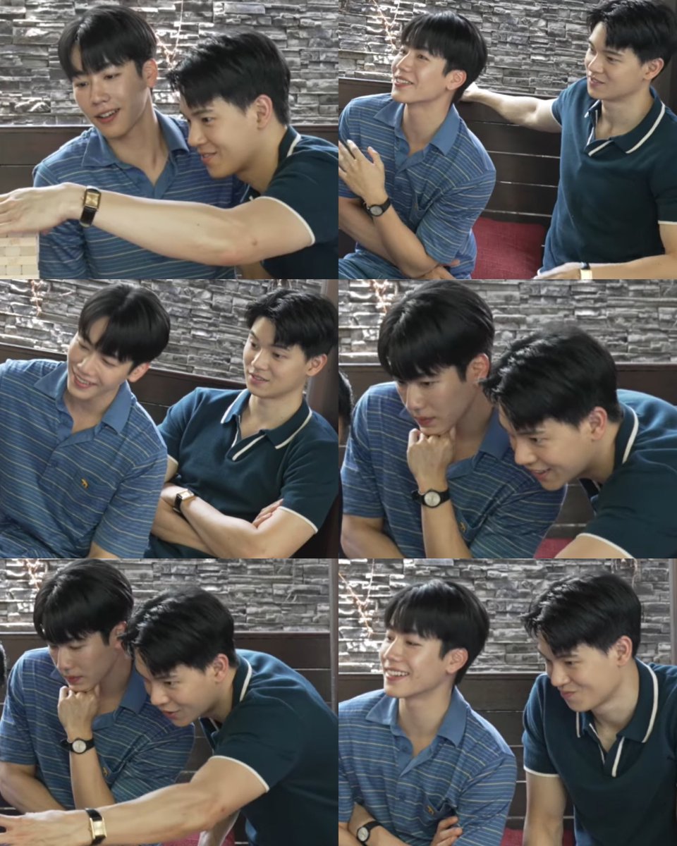 YW012311's tweet photo. นี่มันเคมี คีโม อะไรเนี่ยยย นั่งข้างกันแค่นี้ กุฟิน 🌚🌝

PIL Break Game EP2
#เกมพักกองEP2
#ที่รักสารวัตรเธียร์
#PoliceInLove https://t.co/tzvObunASh