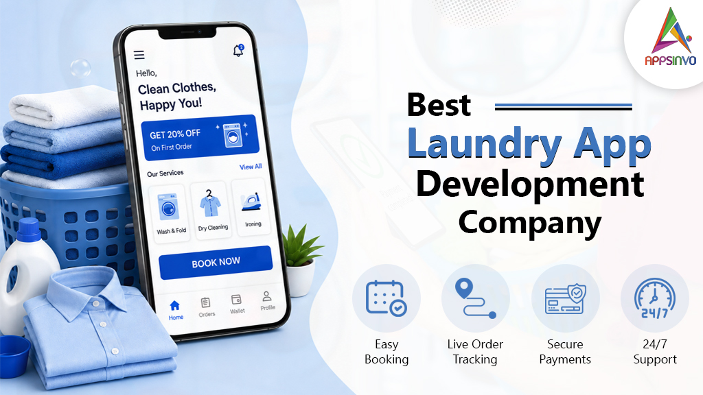 Appsinvo's tweet photo. Appsinvo builds smart, scalable laundry app solutions with real-time order tracking, seamless payments, and pickup-delivery scheduling. 📱💧 #LaundryApp #OnDemandApp #AppDevelopment #StartupTech #MobileAppDevelopment #Appsinvo
🔗 Website : https://t.co/LPdXX3LsZ9 https://t.co/5BPgy3C18L