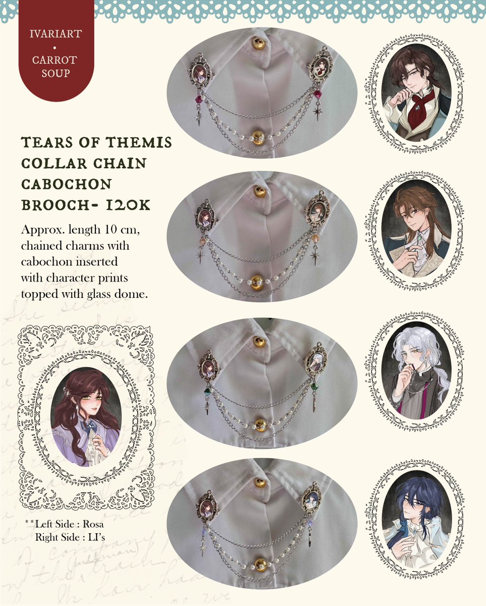 carrot__soup's tweet photo. 💖&amp;🔁Appreciated!

Carrot x Ivariart Collab Merch for #CF23PO is here!
📍booth X32-33 [Hibiscuit Atelier]
📅PO: 23 Sept - 2 Oct
🔗 https://t.co/eKLWcdrkhE

 Fandom: 
✨Tears of Themis (ToT) 
✨Link Click
✨Genshin Impact

Details 🔽 https://t.co/uBEKZEhcIf