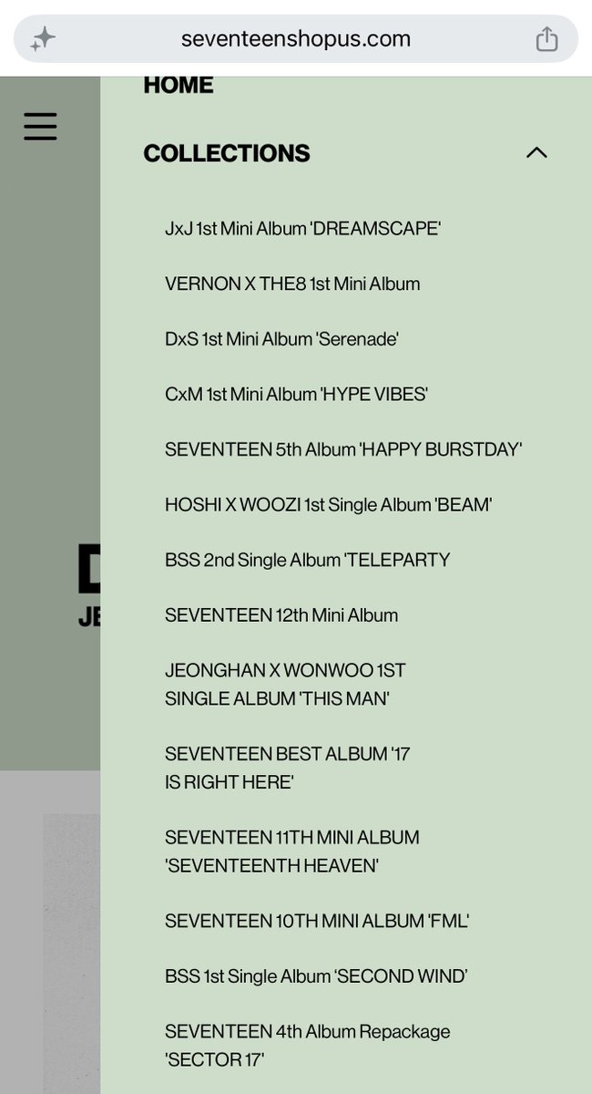 pixiechani's tweet photo. so someone explain to me why gilboard was the only album not available on the seventeen us shop? not just signed but no regular versions either? theres every single other album there just not gilboard.. why the fuck @pledis17_STAFF https://t.co/7310PBJ4is