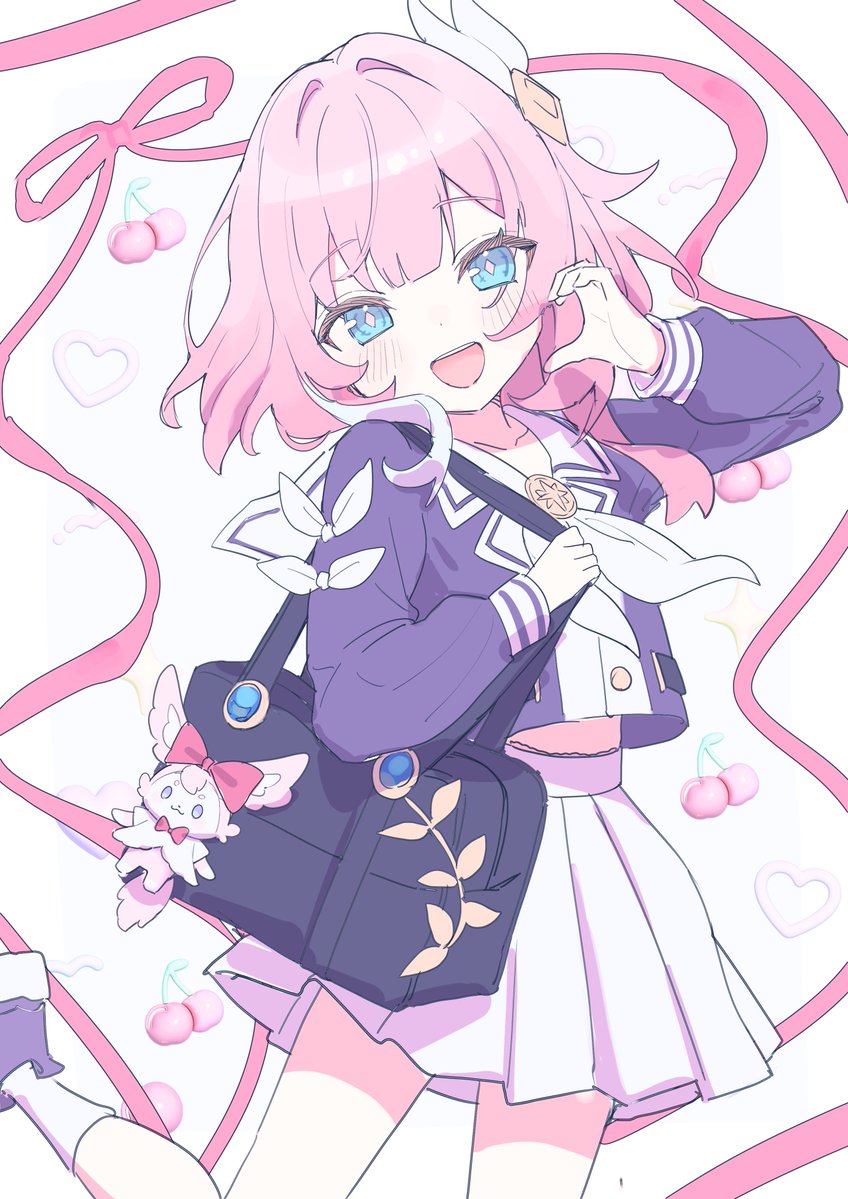 hutaverse_'s tweet photo. エアスケブ　制服キュレネ https://t.co/pXg9fuO7S9