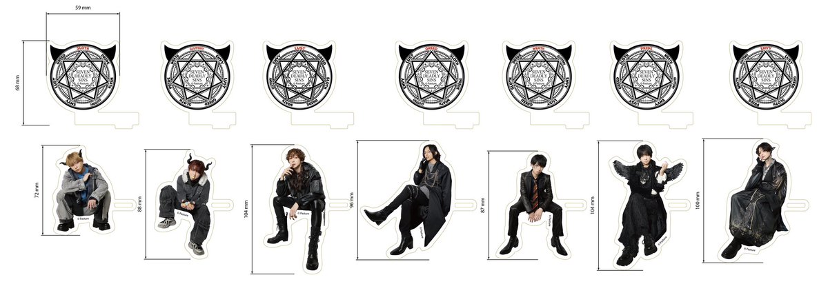 PastureOfficial's tweet photo. グッズのサイズについてお問い合わせをいただきましたので以下にてお知らせいたします

👿クリアカード
W6.2cm×H10cm

🌈お名前マーカー
直径38mm

🪄 召喚儀式用アクリルライト
サイズは画像をご確認ください
アクリル厚み:4mm
LED15色切替

📍アクリルスタンドについては、画像をご確認ください https://t.co/4qNwfMv4Do