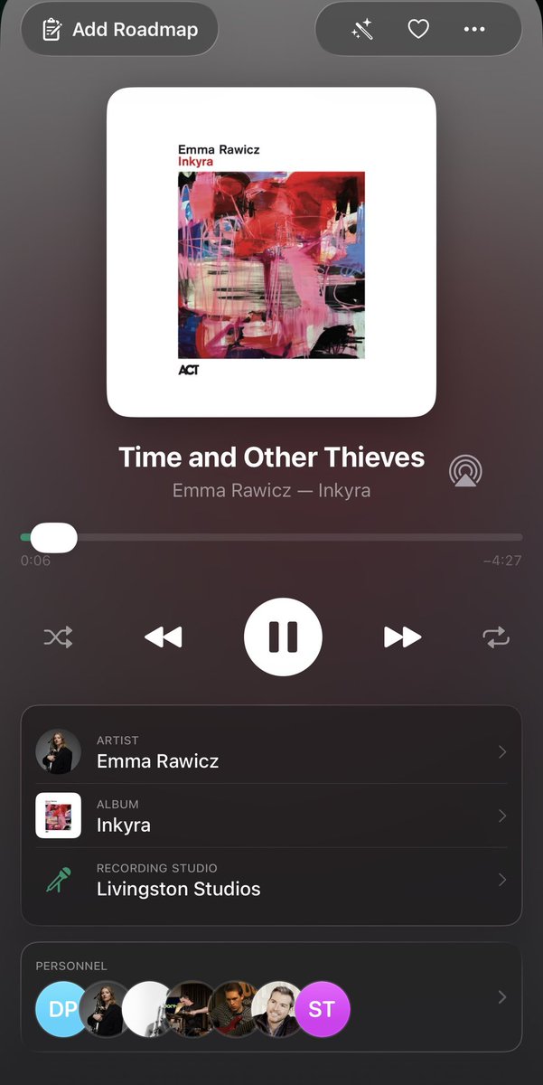 jazzordietrying's tweet photo. Today’s listening: Another album from the 21st century! TBH, I can’t decide yet if I like it or not yet. It’s different. Certainly requires more listens! Ping Emma Rawicz- I can’t find if she has a Twitter handle! #jazz #jazzX #jazzmusic https://t.co/aZQYNqzm80