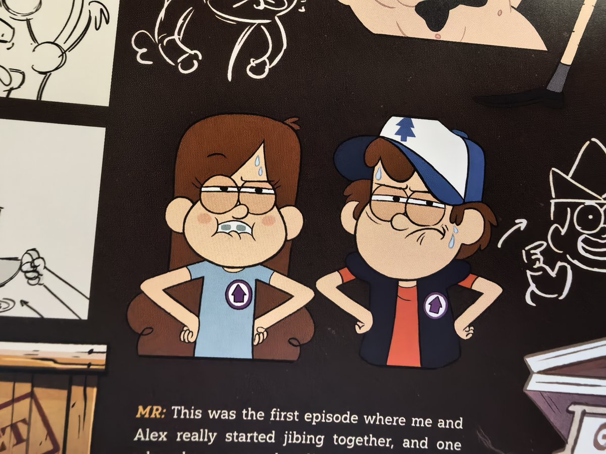 Qiu_ming_1's tweet photo. Oh, my! I just got my The Art of Gravity Falls! It is really big and thick, and I can't wait to read it!
This is the first time I've gotten a book published overseas so quickly, because it was printed in China.
Add: Pines twins are so cute! 
#TheArtOfGravityFalls 🎨📷❓ https://t.co/yQCEfF0ILF