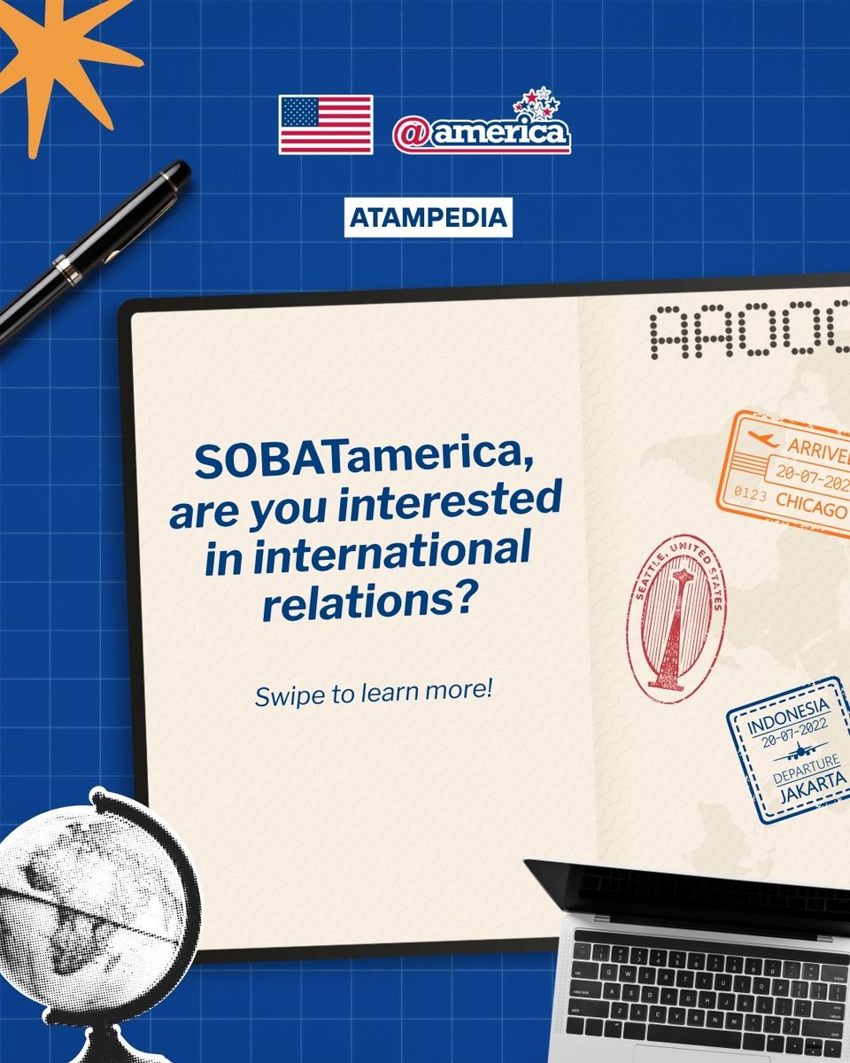 atamerica's tweet photo. Interested in international relations? 🌏
Penasaran dengan hubungan Amerika Serikat dan ASEAN, serta isu-isu yang membentuk masa depan kawasan?
U.S.-ASEAN Learning Lab bisa jadi ruang buat kamu belajar, berdiskusi, dan bertukar perspektif!
#Atampedia #LearningLab https://t.co/pf4o8VVdBD