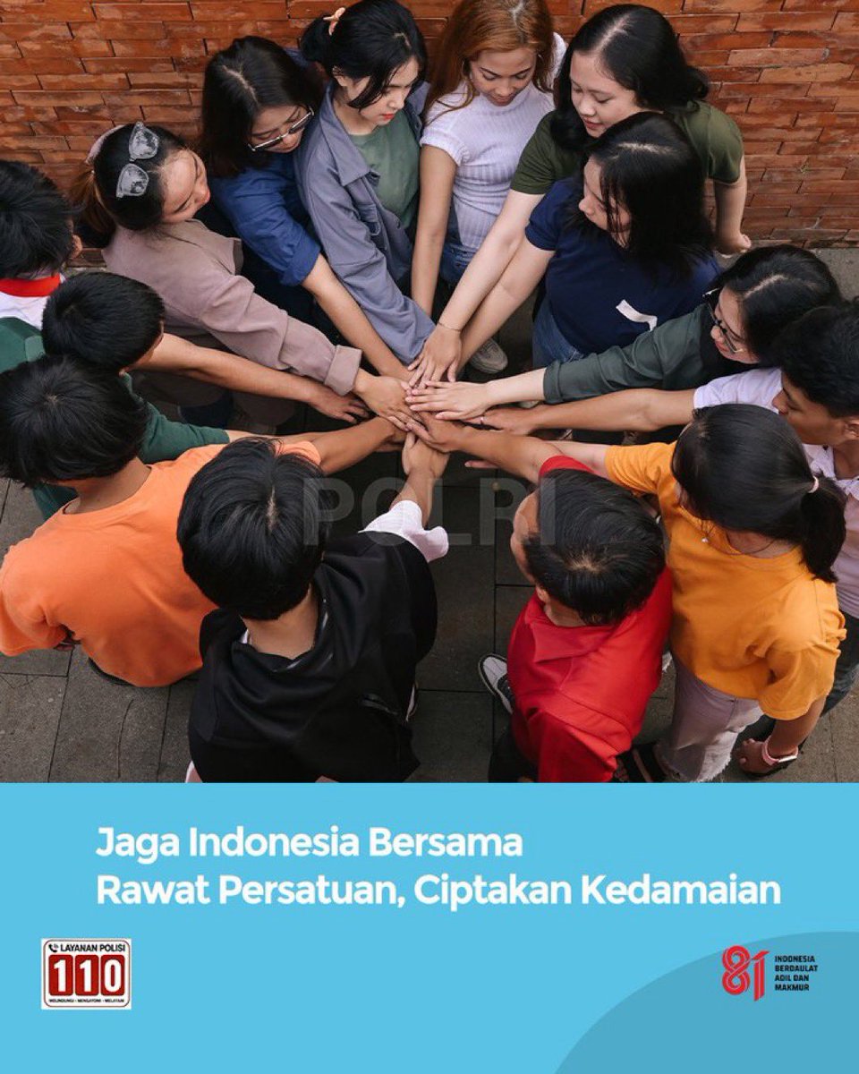 Res1Tulungagung's tweet photo. Indonesia adalah rumah kita bersama. Menjaganya bukan hanya tentang keamanan, tetapi juga tentang kepedulian, persatuan, dan sikap saling menghargai.  
Mari Bersama #JagaKeamananKetertiban Wujudkan Toleransi Berbangsa Indonesia https://t.co/TUMxfNwS4Y