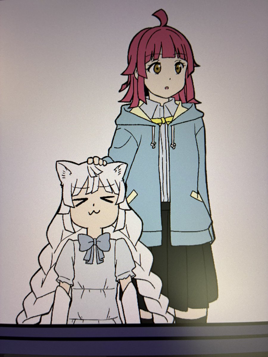 gureisiai's tweet photo. 今描いてる漫画でいちばんかわいいはんりな https://t.co/QMdnScUqnd