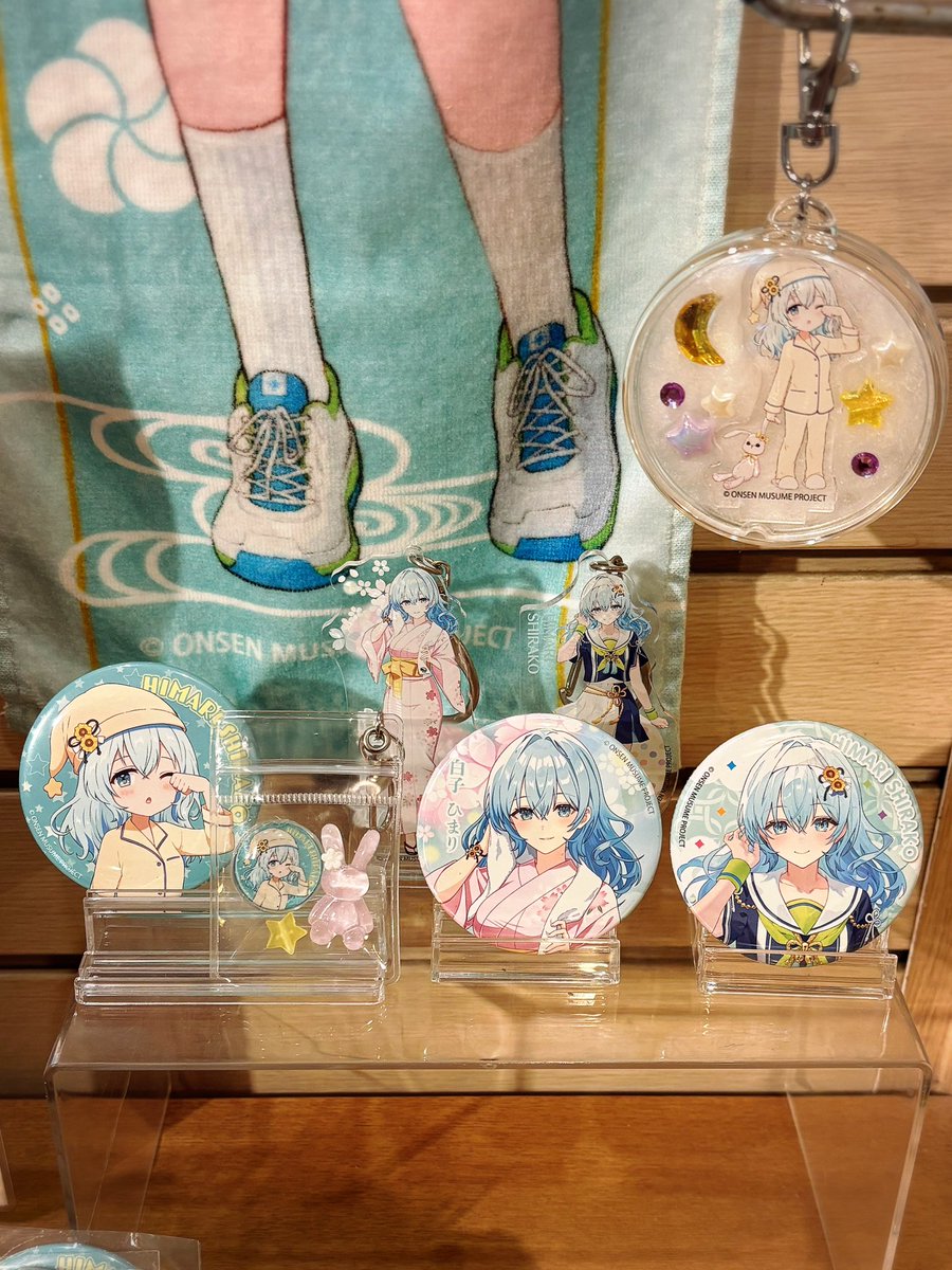 hotel_tokaiso's tweet photo. 【白子ひまり情報】

本日よりパジャマSD ver.パネルが公開！グッズも販売開始しております✨✨

#白子温泉 #温泉むすめ #白子ひまり #東海荘 https://t.co/vCvWVu4Gcu