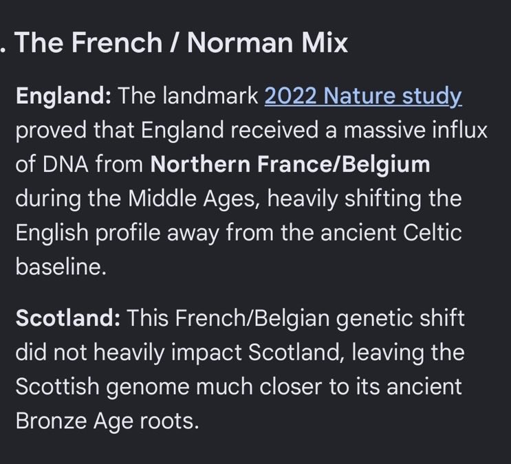 Nighean17's tweet photo. @Os_Justi_m Even he is underestimating how mongrel you lot are. 

Saying that the Normans didn’t do what? https://t.co/9QEvQvaVLL